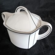Art Deco coffee service for 6 people in porcelain Winterling Marktleuthen Bavaria (22 pieces)