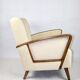 German Art Deco Beige Armchair, 1960s