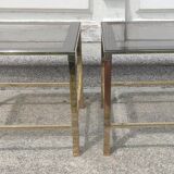 Pair side tables design sofa ends