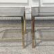 Pair side tables design sofa ends