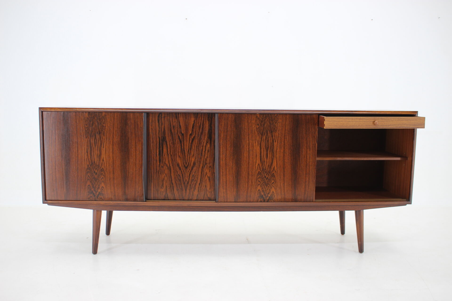 1960s E.W. Bach Palisander Low Sideboard, Denmark