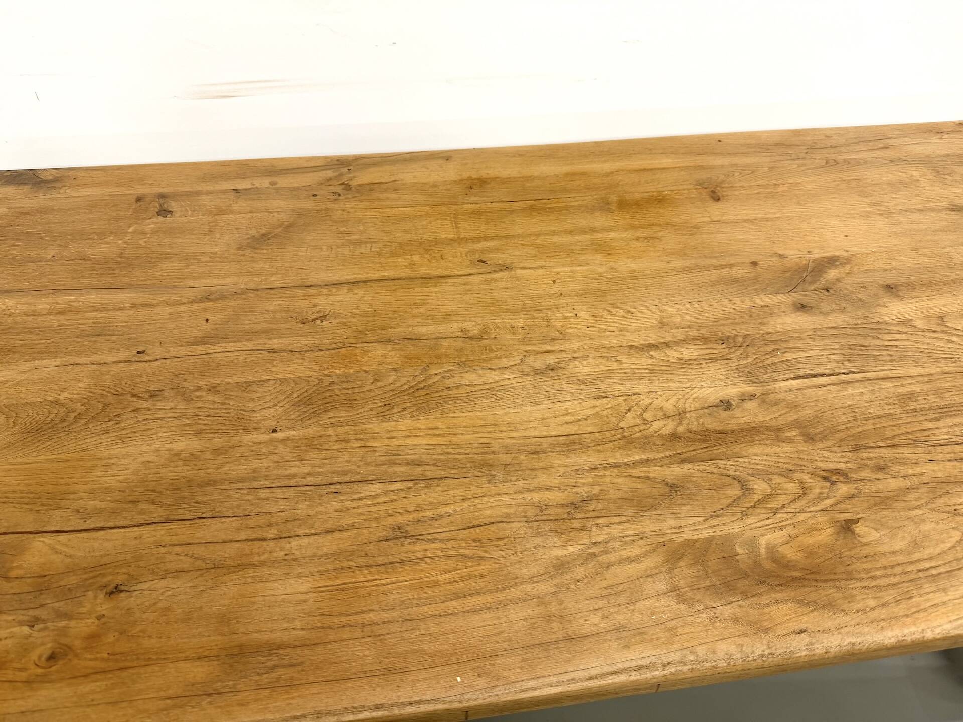 Extendable oak table, 1950s