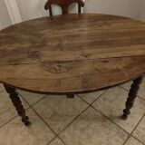 Louis Philippe style shutter table