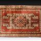 Tapis d'orient kazak afghan – noué main : 127 x 170 cm
