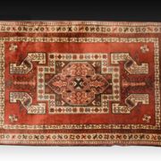 Afghan kazak oriental rug – hand-knotted: 127 x 170 cm