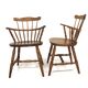 Set of 2 Scandinavian birch chairs "Pinnstolar", Nesto, Nässjö, Sweden, 1960