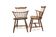 Set of 2 Scandinavian birch chairs "Pinnstolar", Nesto, Nässjö, Sweden, 1960