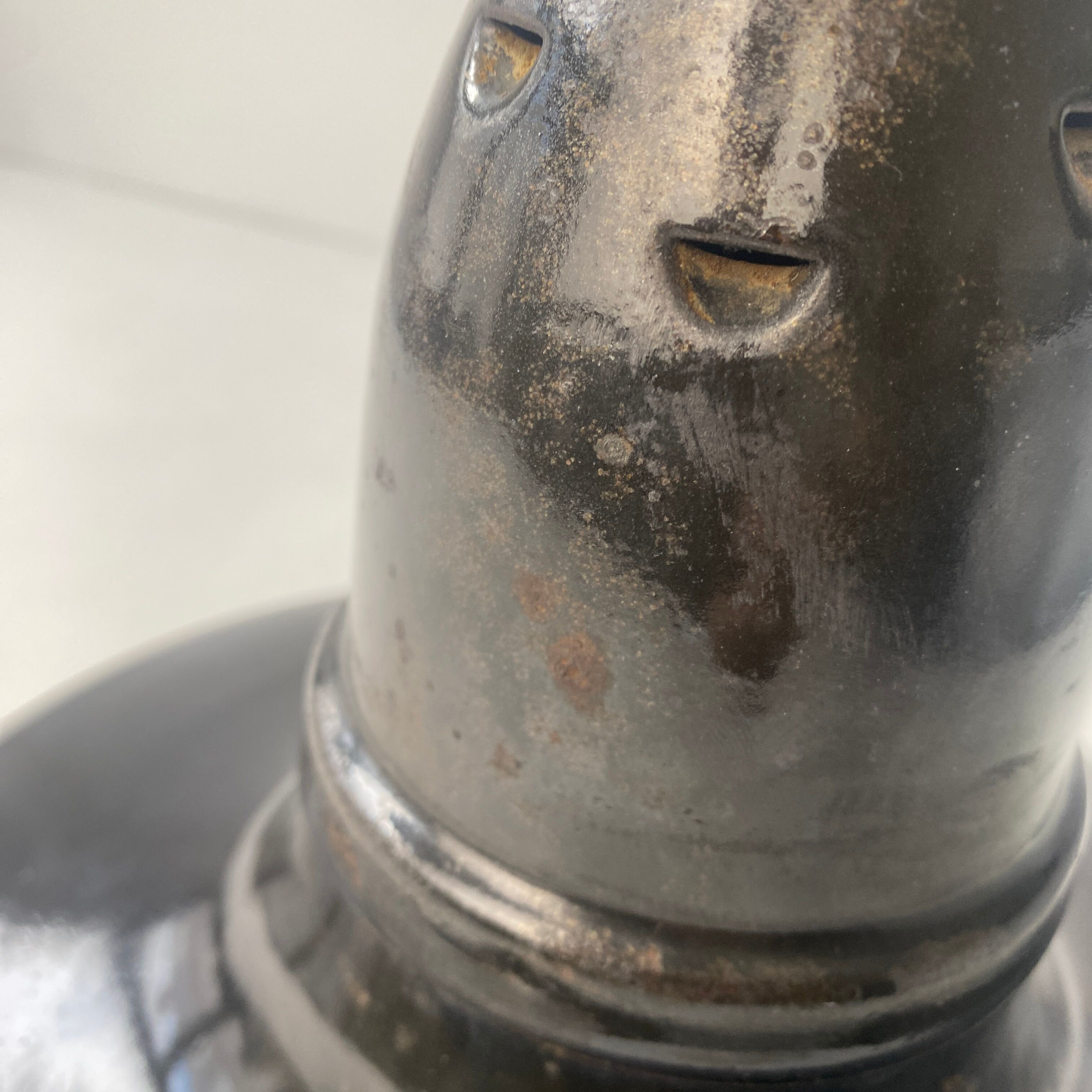 Pair of old industrial suspensions 40 cm