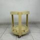 Vintage space age trolley side table