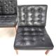 France & Son Set of 3 Modular Leather Armchairs by O. Gjerløv-Knudsen/T. Li