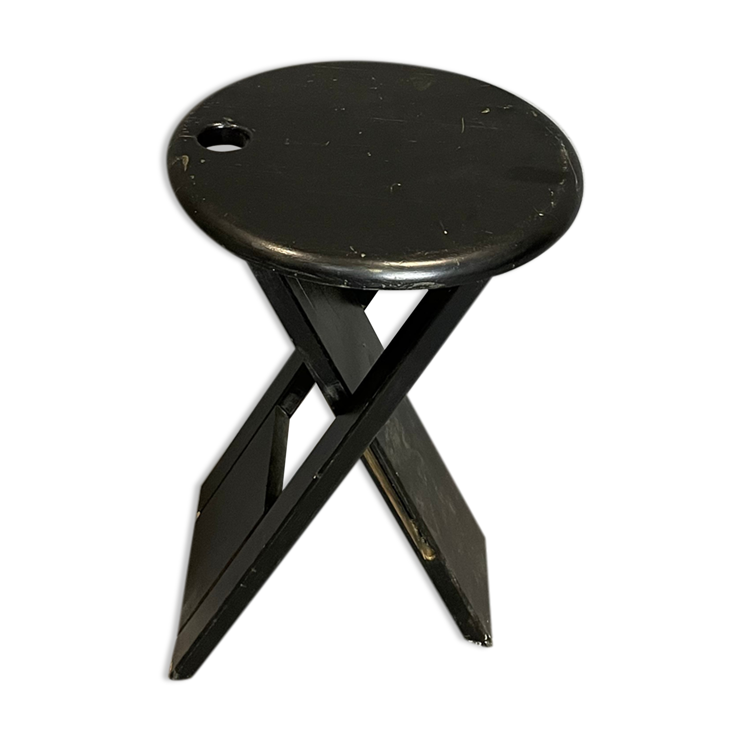 Tabouret pliant Suzy Adrian Reed noir