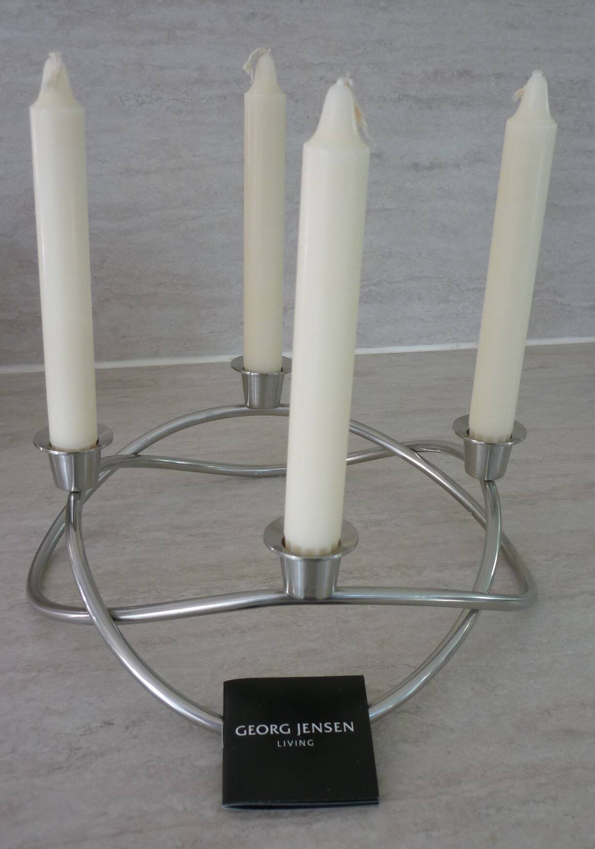 Season Living Candlestick by Georg Jensen