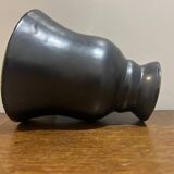 1950s black and white vase