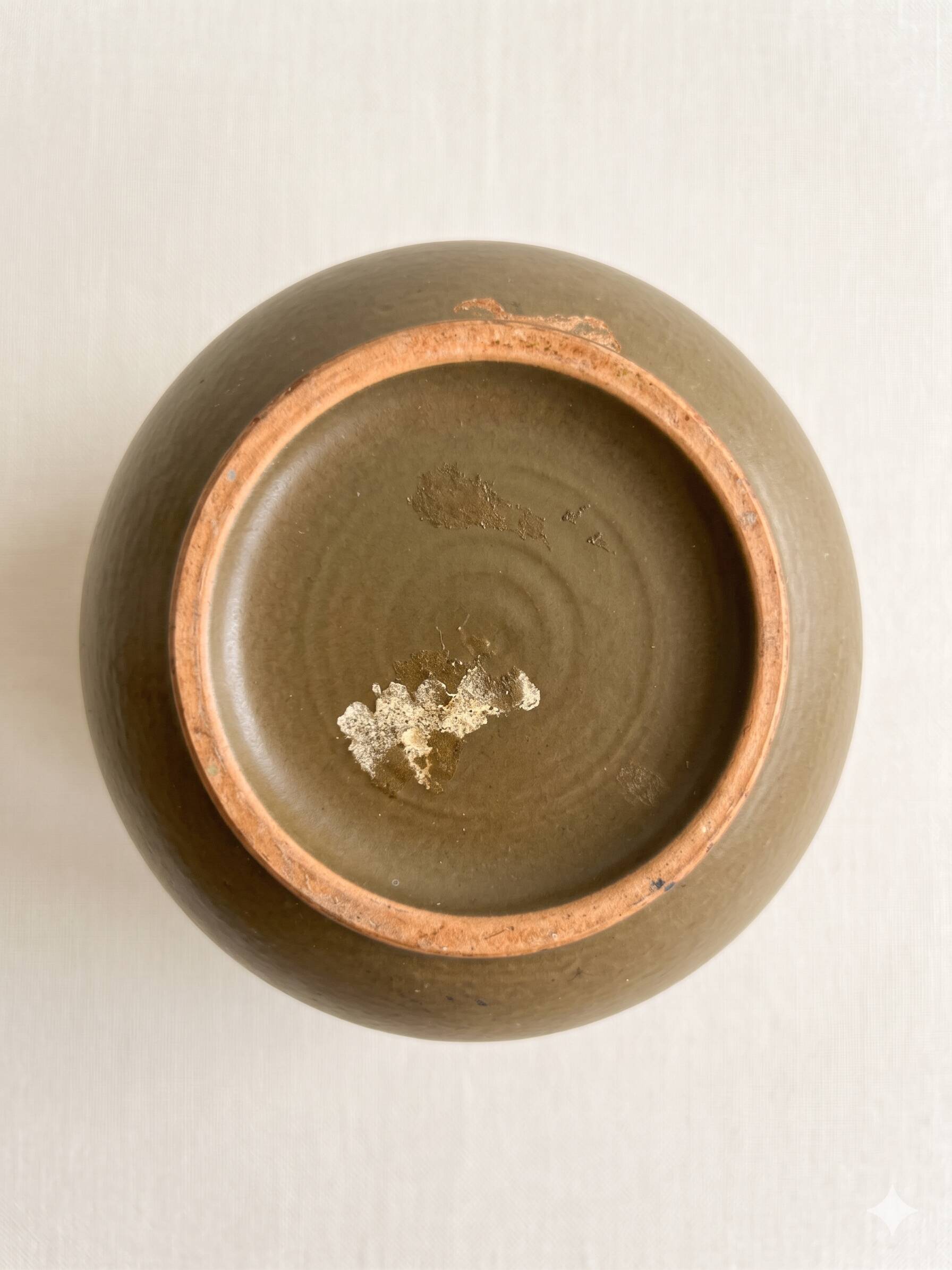 Round banded vase, Aldo Londi for Bitossi, Italy, 1970–1972