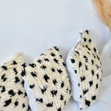 Moroccan polka dot carpet pillow 45x45cm