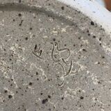 Dessert service in sandstone