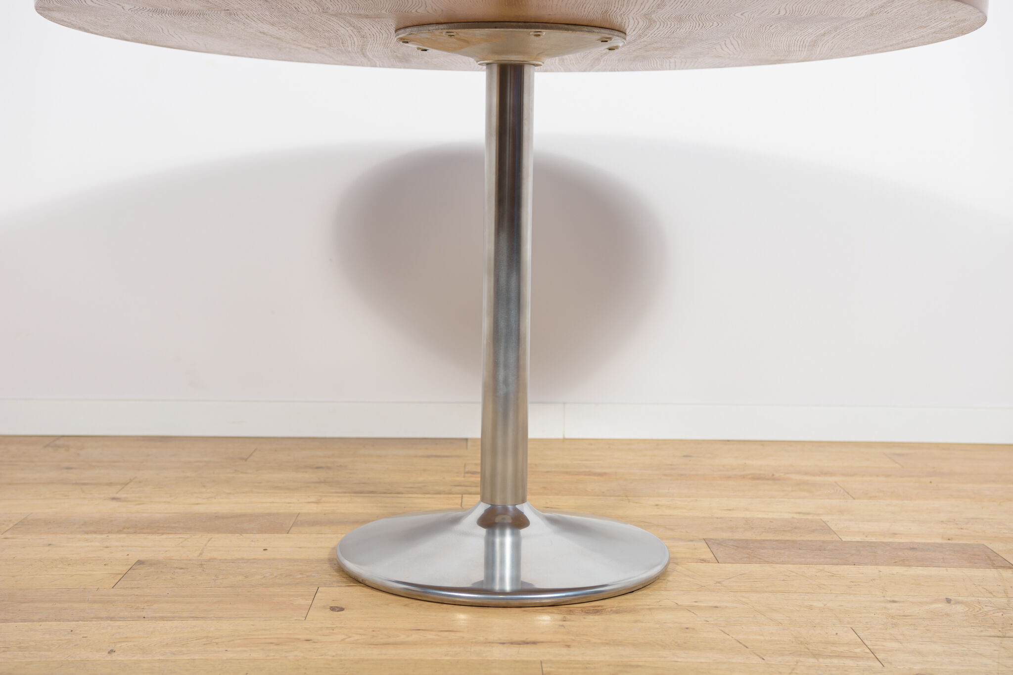 Mid-Century Modern Teak Round Dining Table, Denmark, 1970s