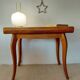 Spectacular Art Deco modular Console Table in walnut burl - 2 in 1
