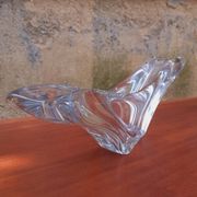 Paire de coupes/ Bougeoirs cristal de Daum