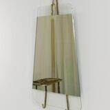 Carl Aubock Vienna Rare Brass Wall Mirror No. 38, Austria, 1950s