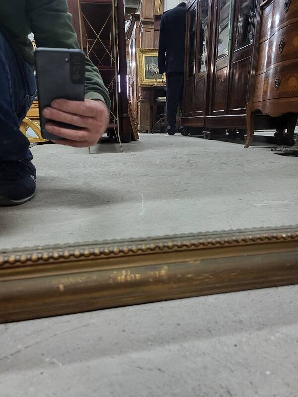 Louis philippe mirror 70 cm high from the 19th century