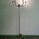 Vintage chrome floor lamp 6 lights – Space Age design from the 1970s
