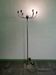 Vintage chrome floor lamp 6 lights – Space Age design from the 1970s