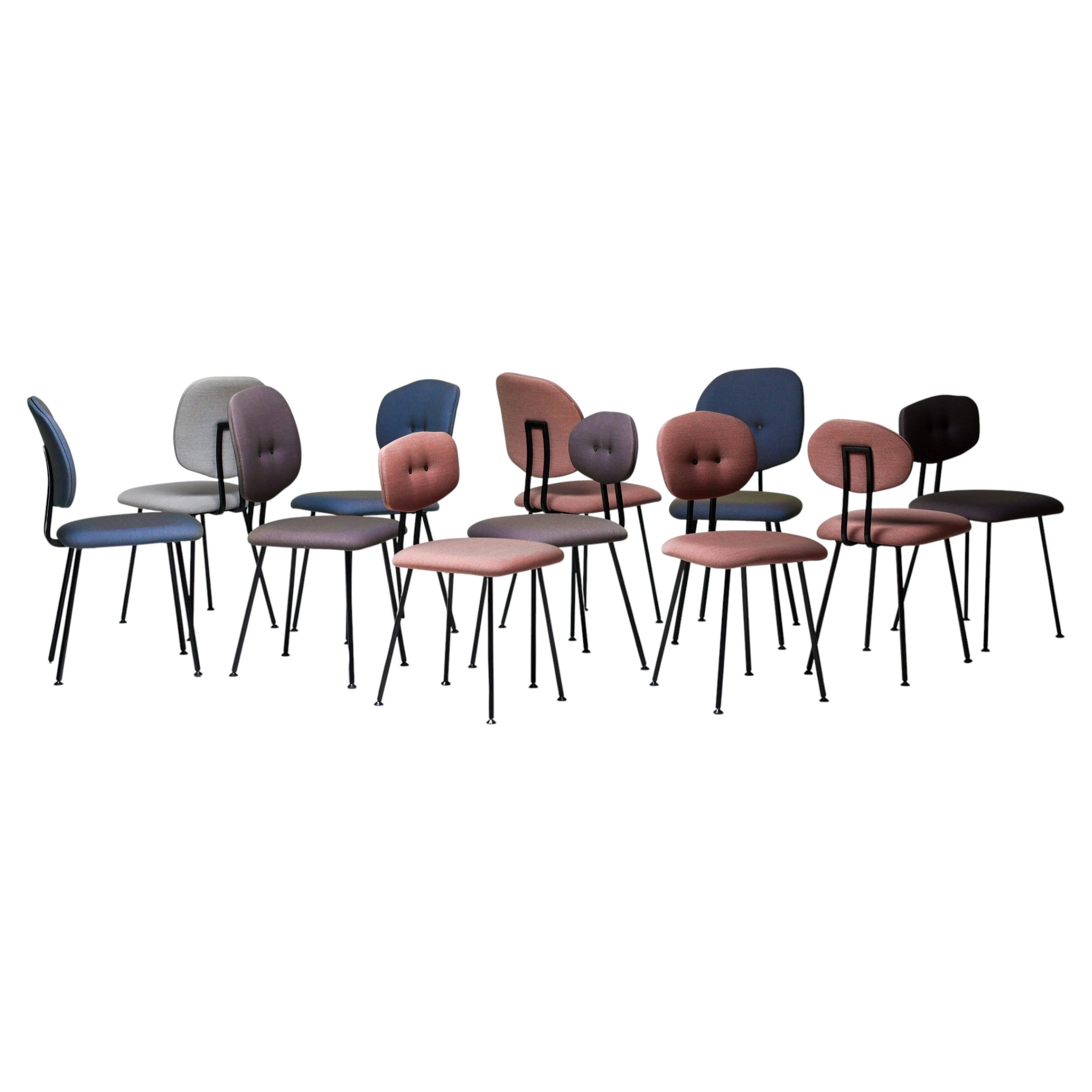 Monumental acquisition: 11 x Maarten Baas "101" chairs - Custom Camira Main Line