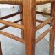 3 tabourets paillés
