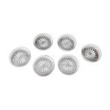 Vintage crystal coasters