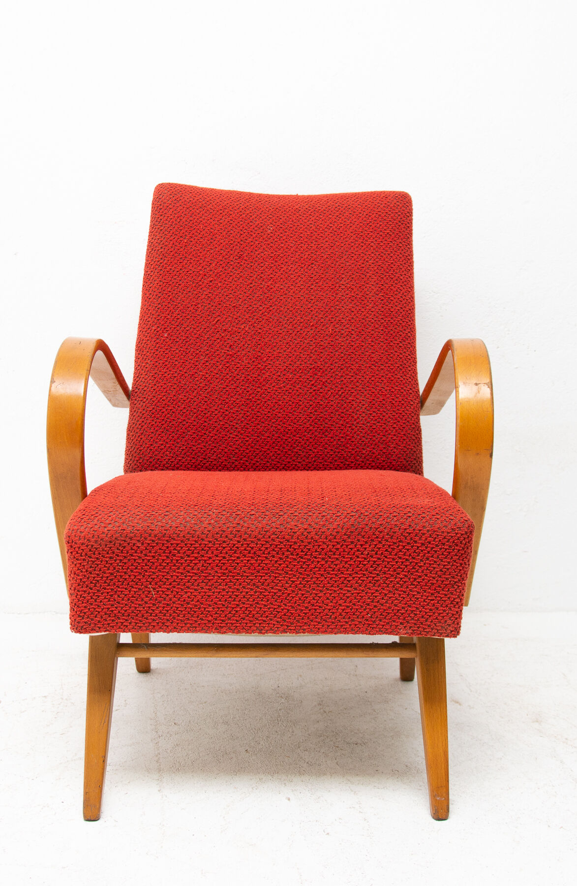 Pair of bentwood armchairs by Jaroslav Šmídek, 1960´s