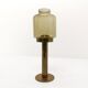 Bougeoir verre fumé Hans-Agne Jakobsson pour Markaryd modèle L-102/32 - 1960