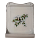 Enamelled sheet metal utensil holder