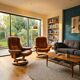 Pair of Ekornes Stressless leather armchairs, 1980s