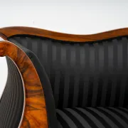 Exceptional 19th Century Biedermeier Walnut Sofa, circa 1850