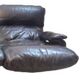 Vintage Scandinavian leather sofa, midcentury leather sofa