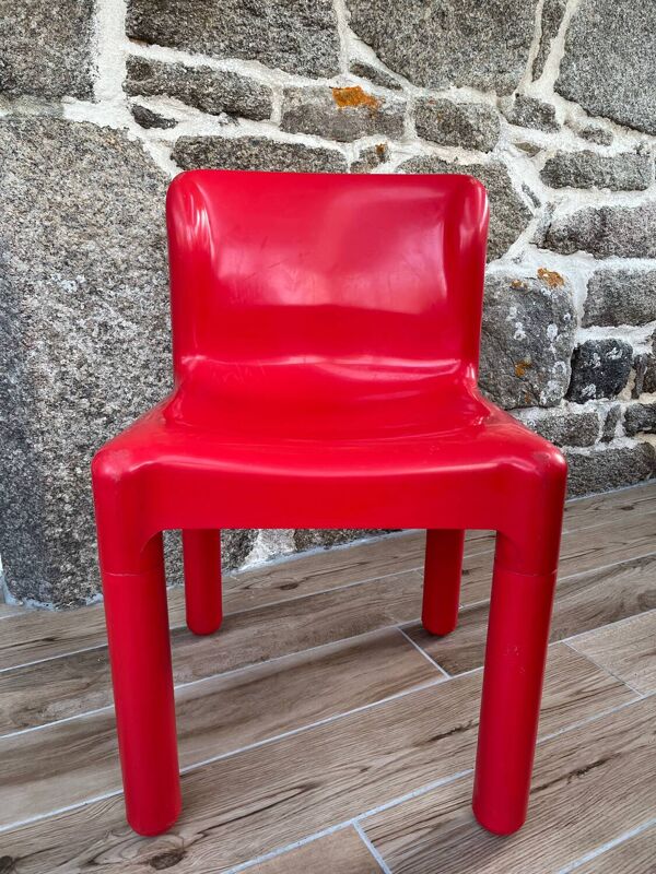 Chaise Carlo Bartoli 4875 pour Kartell, années 1970