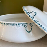 Tureen stamped new ceramic factories of North Saint Amand