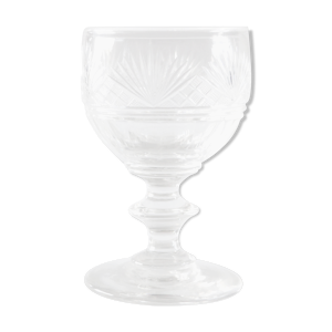 verre ciselé cristal