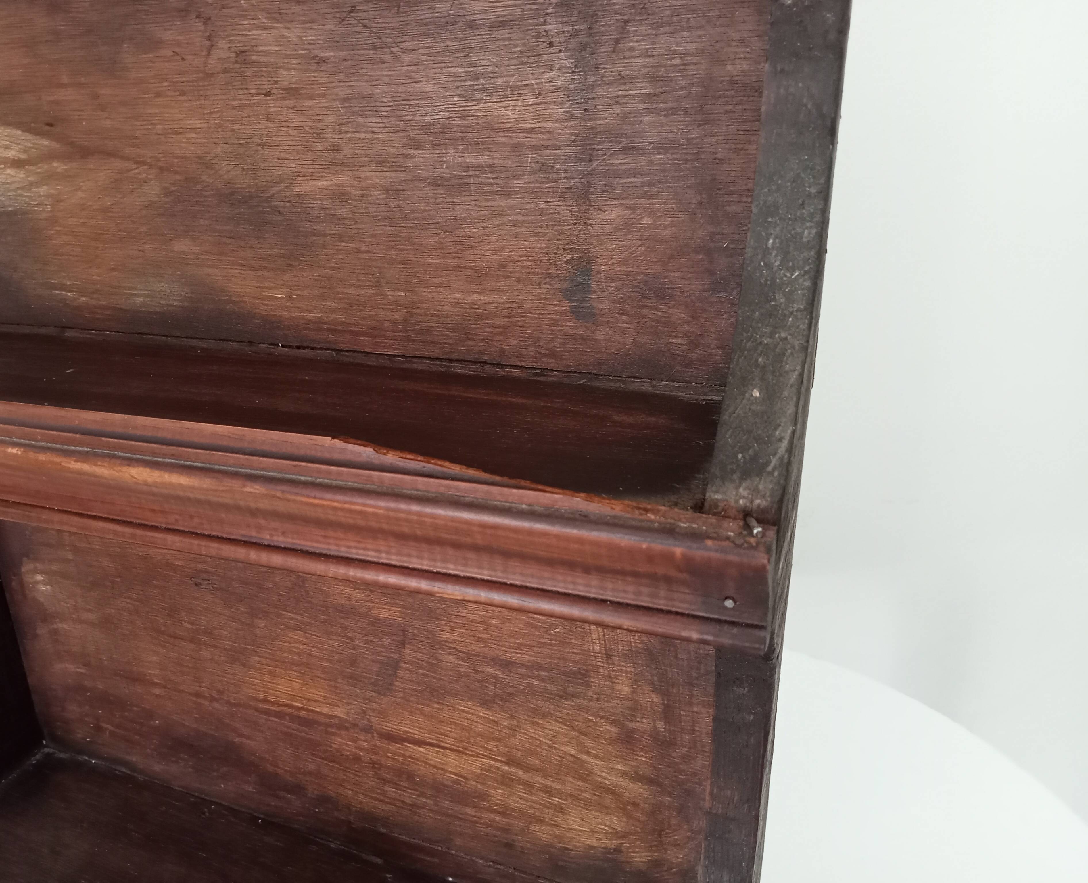 Old spice wall shelf