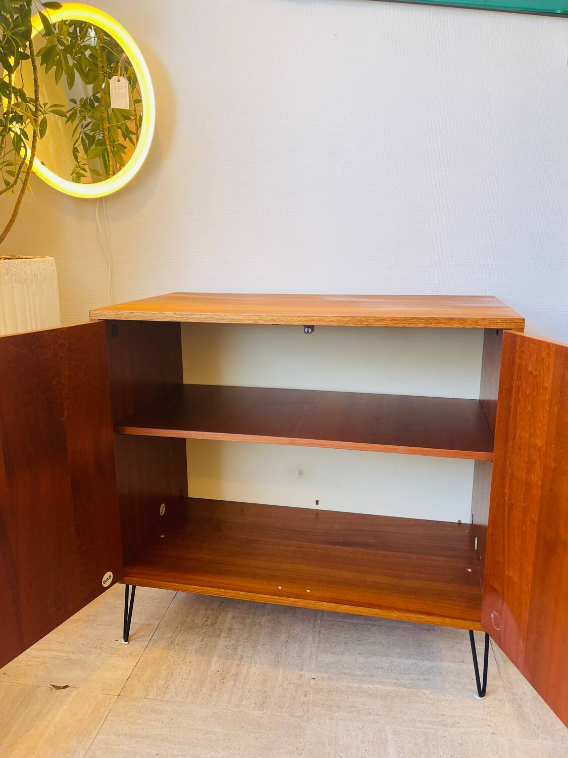 Vintage Scandinavian teak sideboard – 1960
