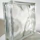 Glass tile vase from the 70s
