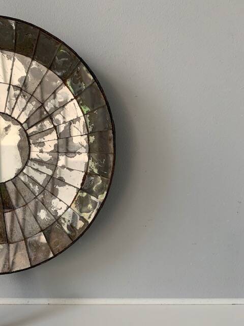 Venetian wall candle holder