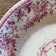 Gien ceramic flat plates. Collection "Bouquets de roses"