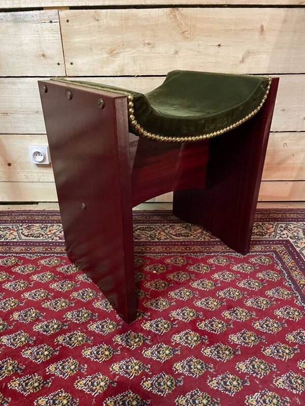 Siège tabouret édition Gautier vintage design 50/60