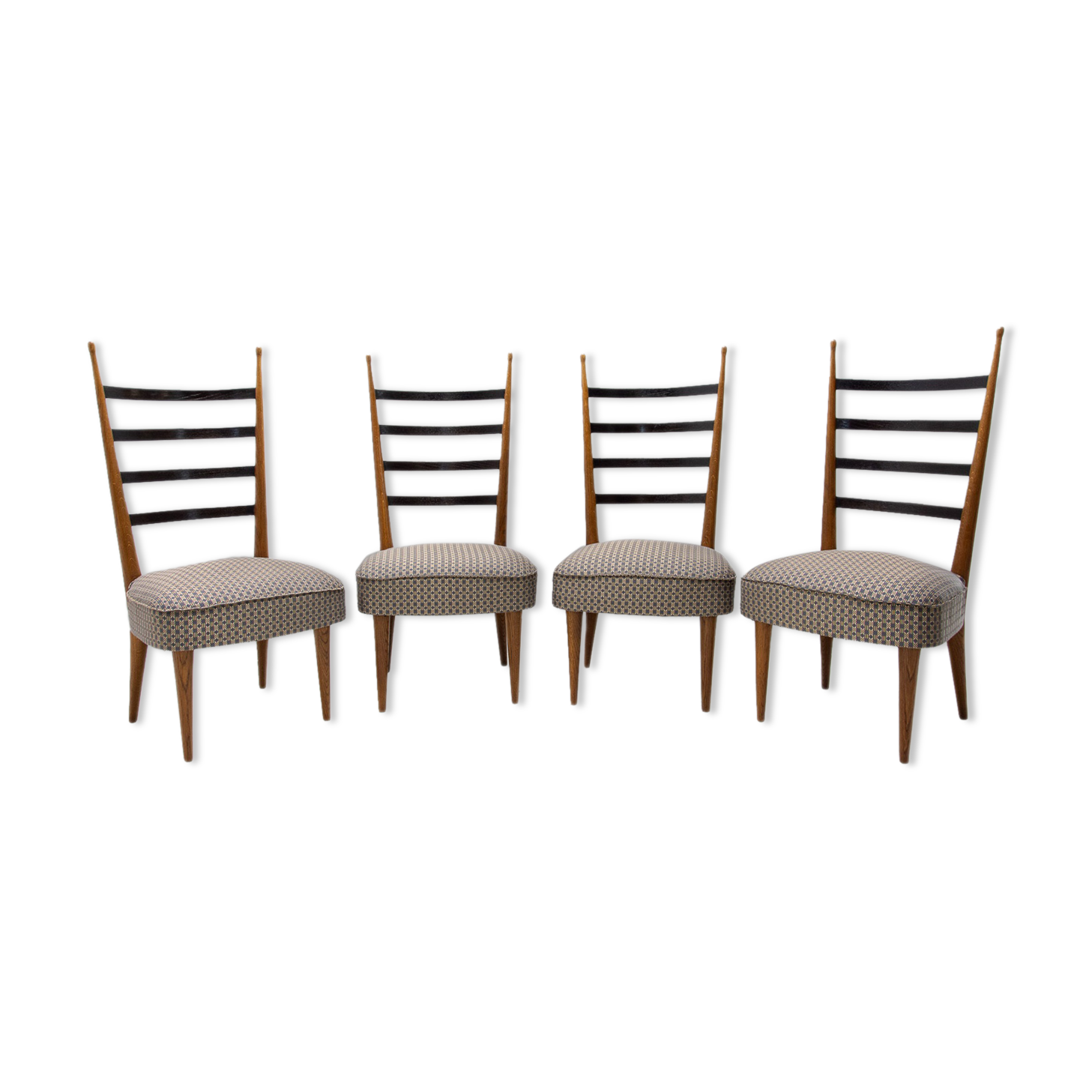Chaises de salle à manger par Josef Pehr, Tchécoslovaquie, années 1940