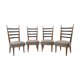 Chaises de salle à manger par Josef Pehr, Tchécoslovaquie, années 1940