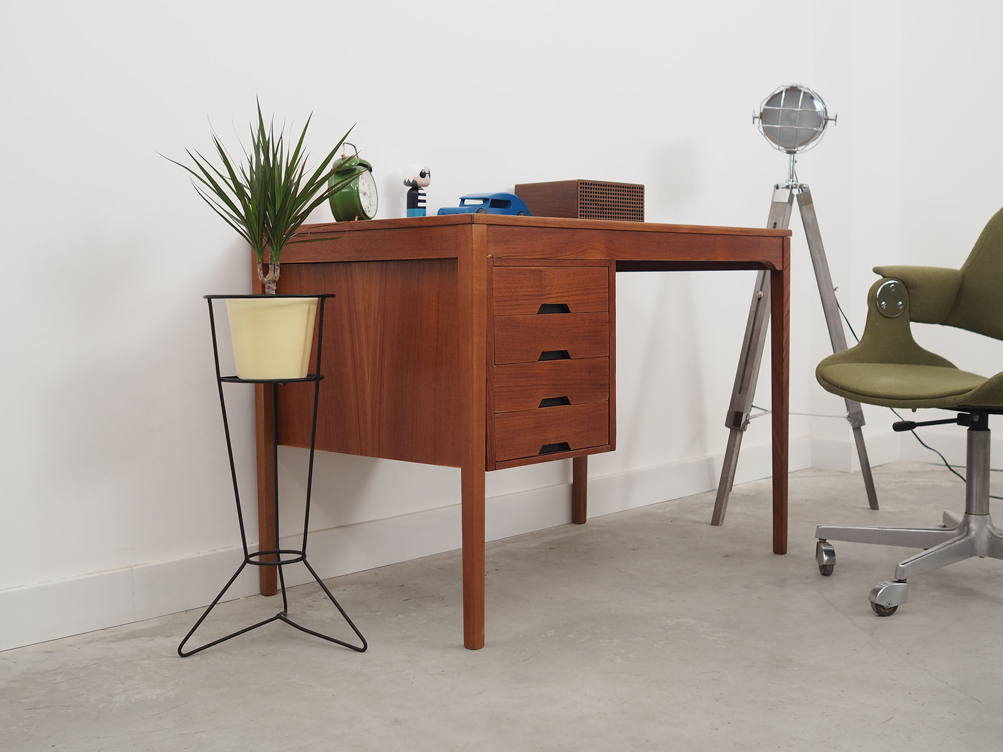 Teak desk, Danish design, 60s, made in Denmark