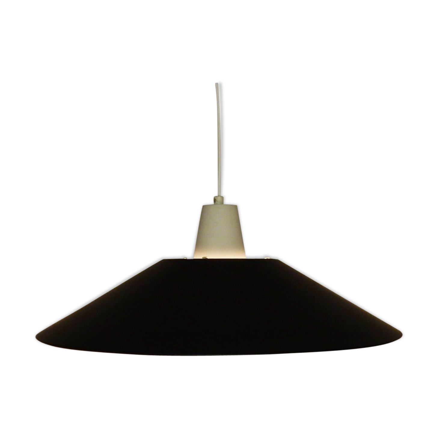 Black and white mid-century suspension 1950s