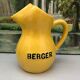 Vintage yellow carafe pitcher